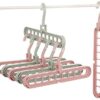 Wings 1 Anti-Skid Plastic Magic Wardrobe Space Saver Folding Hangers