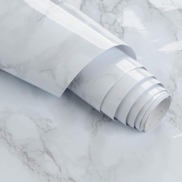 Marble Aluminium Foil Kitchen Stickers