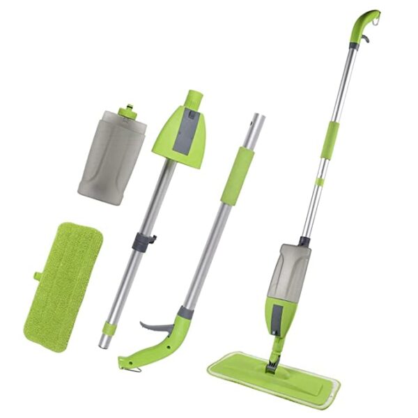 Multifunctional Microfiber Floor Cleaning Healthy Spray Mop with Removable Washable Cleaning Pad