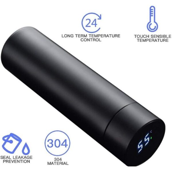 Water Bottle With LED Temperature Display - Image 3