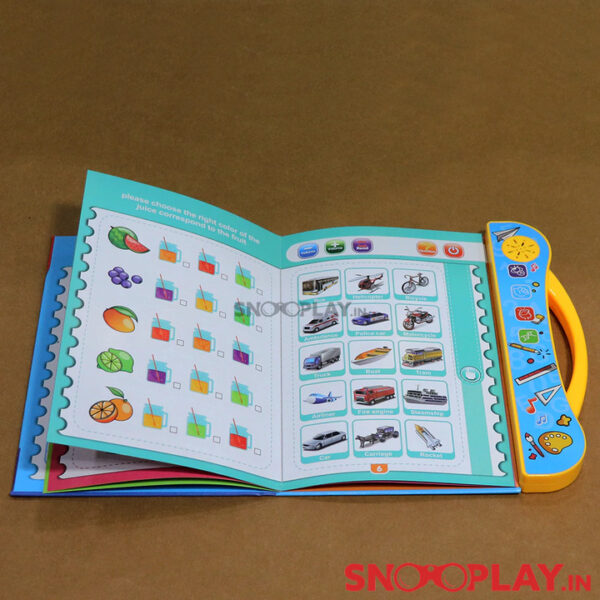 Intelligence Book (Read & Learn By Sounds) - An Educational Toy For Kids - Image 7