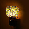 Multipurpose Ceramic Kapoor Dani Night Lamp Electric Incense Burner ( Multicolour )