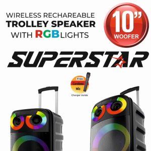 Big Trolly Woofer With Wireless Mic