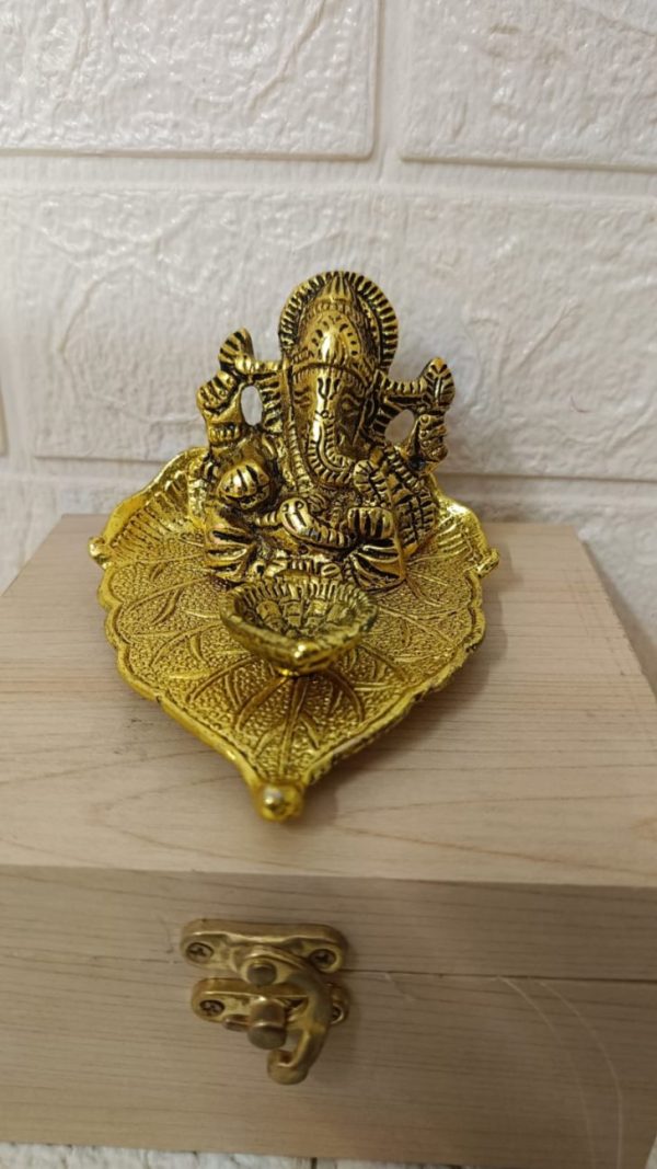 Ganesh Ji Wooden Box
