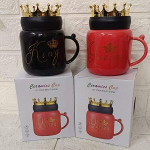 King Queen Mug Set