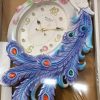 23 Inch Peacock Clock