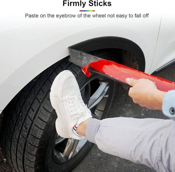 Car Wheel Eyebrow Protector Strip Fender Flares Protector - Image 2