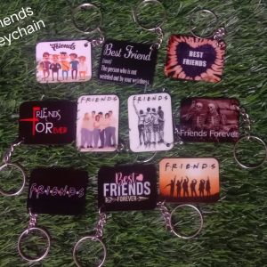 10 pcs Friends Key Chain