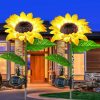 2 Pc Solar Sunflower