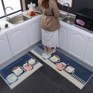 2 pc Kitchen Floor Mat