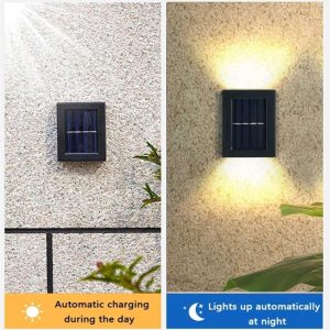 2 pcs 2 Way Solar Light