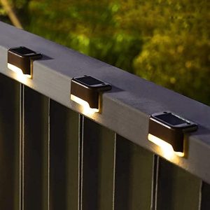 4 Pc Solar Stair Light