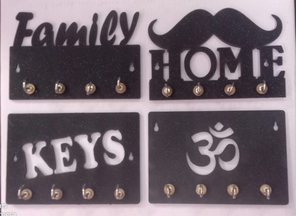4 pc Key Holder