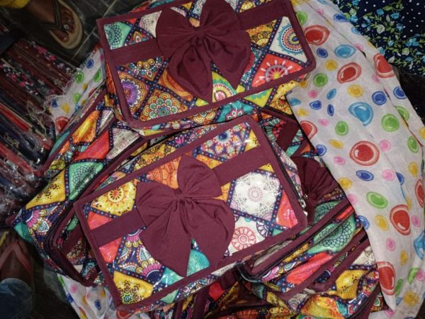 Bow Jewellery Bag-6Pocket