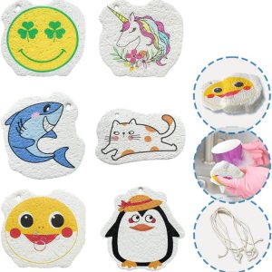 Cartoon Kitchen Sponge- Pack Of 10