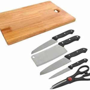 Chopping Board With Knife