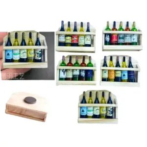 Fridge Magnet Bottle Container