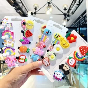 Kids Hair Clips Set Of 10