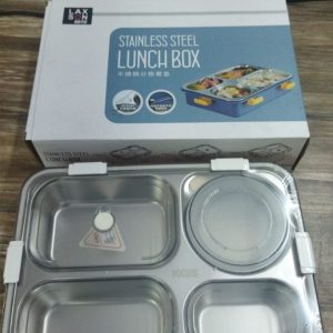 Steel lunch box-4 Partition