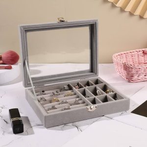 Velvet Jewellery Box