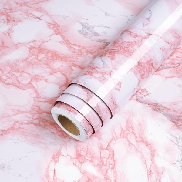 Pink Marble oil mat 60*200