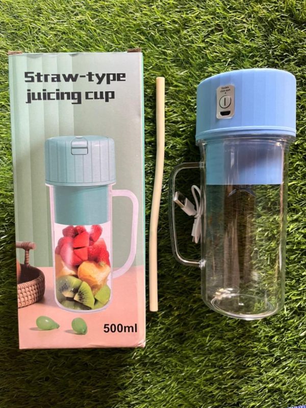 Porable Juicer With Straw