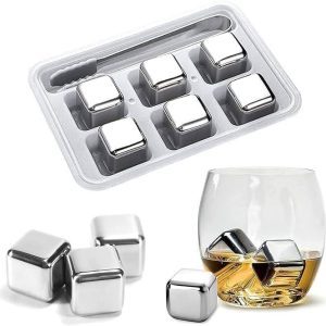 SS Ice Cube 6 pc