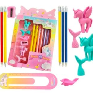 Stationery Gift Set With Erasers