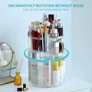 Transparent Rotating Multipurpose Organiser