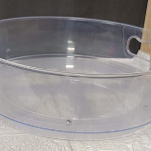 Transparent Round Rotating Tray