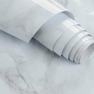 WHITE MARBLE STICKER 2 mtr