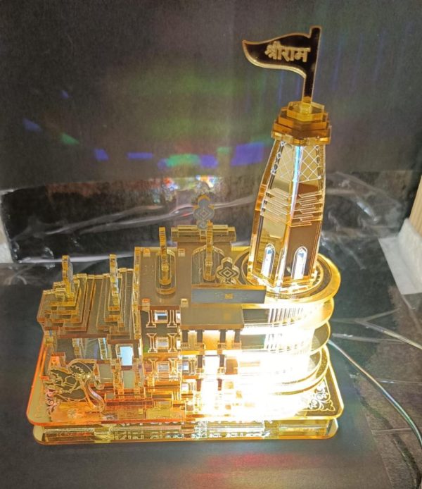 Acrylic Ram Mandir
