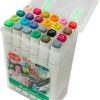 Dual Tip Colour Set Of 24