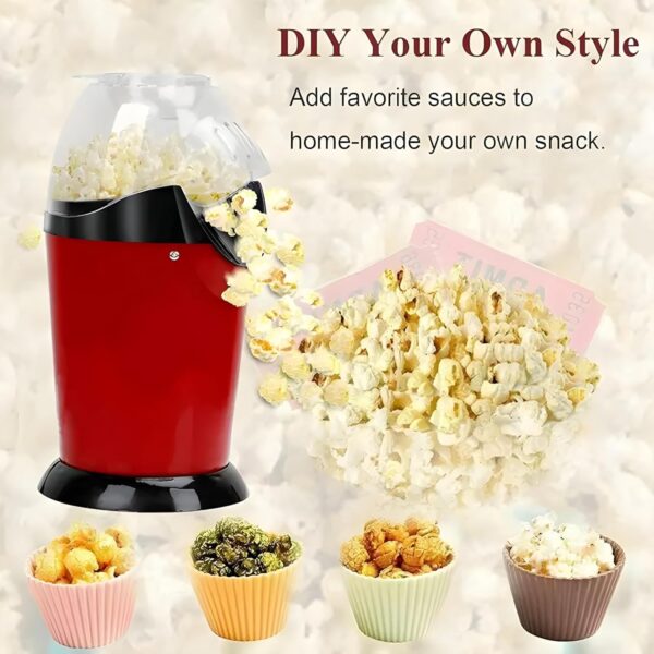 Hot Air Popcorn Popper Maker - Image 4