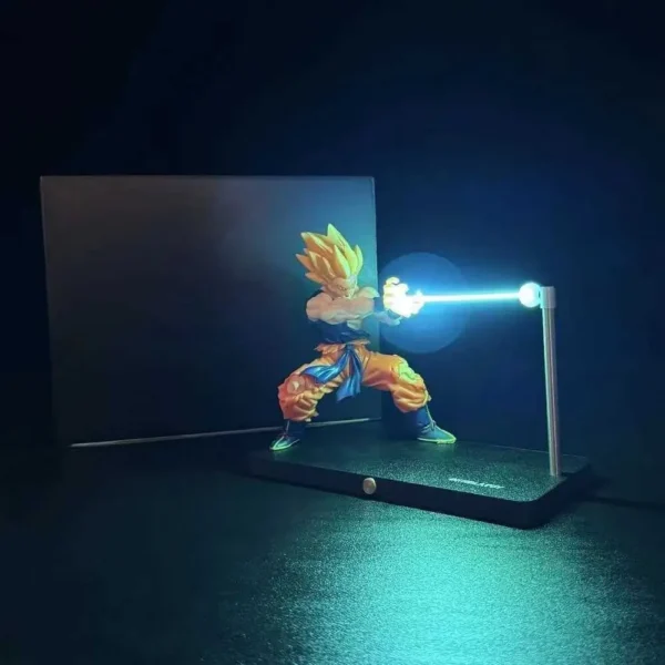 Goku Kamehameha Wave Magnetic Light Lamp - Image 3