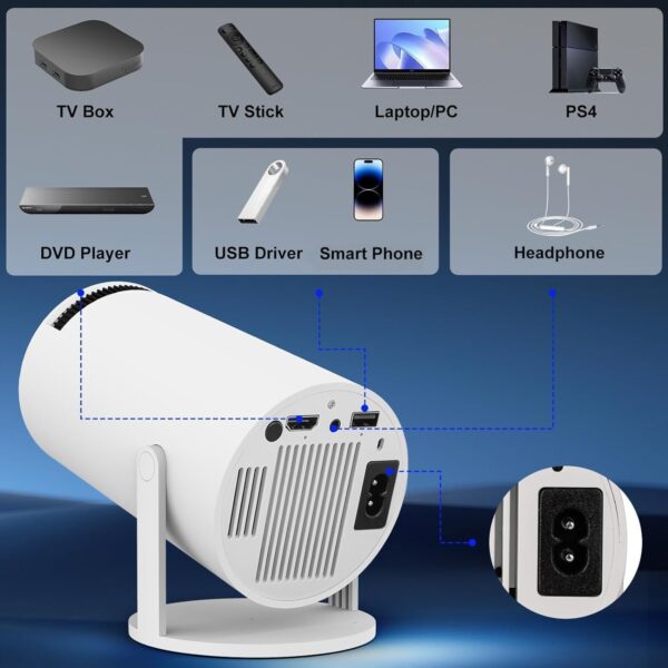 Portable Android 4k Projector - Image 6
