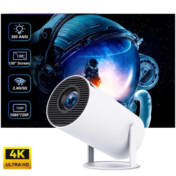 Portable Android 4k Projector