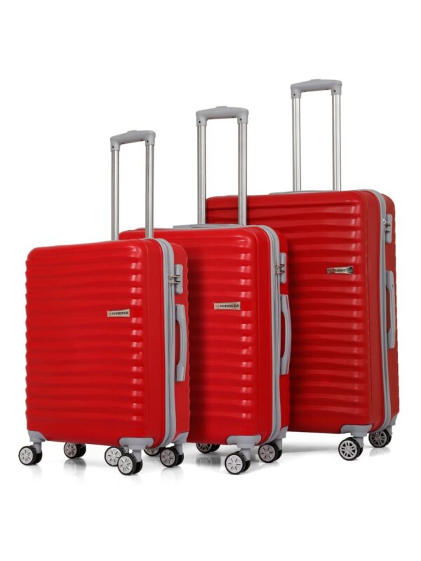 Travel Wave Hard Luggage - Set of 3 (Cabin, Medium, Large)